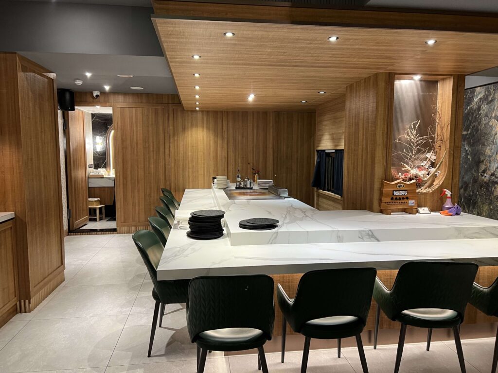 DOWA-道和日式鐵板燒-室內環境