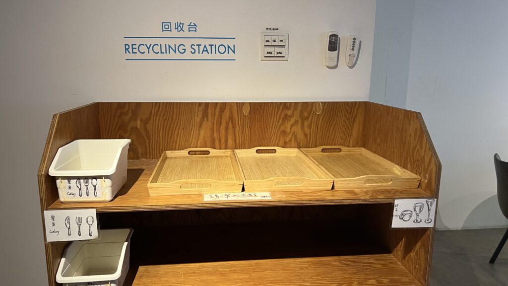 成真咖啡 回收區